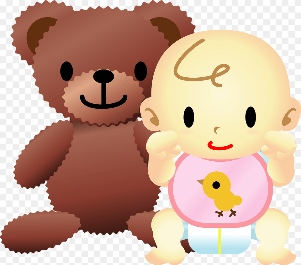 Stuffed Bear And Baby Clipart, Toy, Teddy Bear, Winter, Nature Png Image