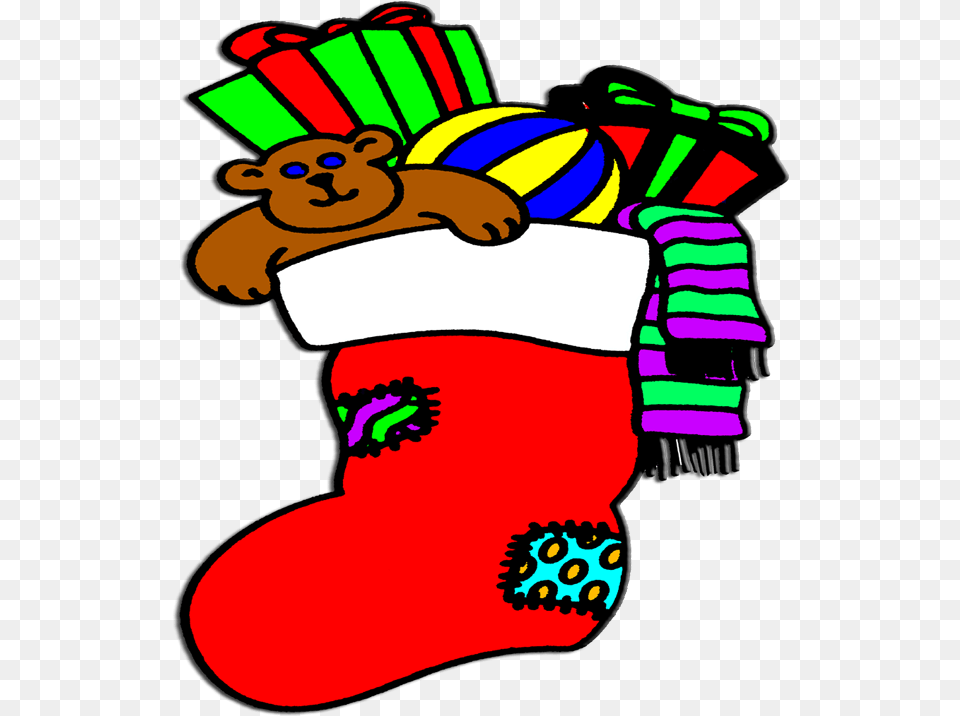Stuffed Christmas Stocking Gifts For Him Christmas Stocking, Hosiery, Gift, Clothing, Festival Free Png
