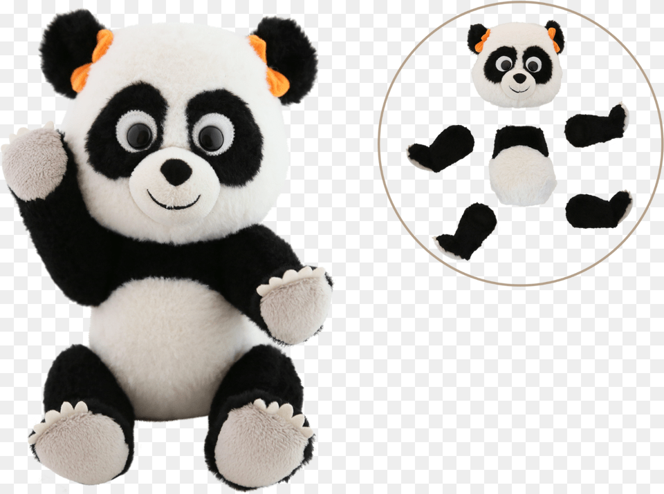 Stuffed Toy, Plush, Animal, Bear, Giant Panda Free Png Download