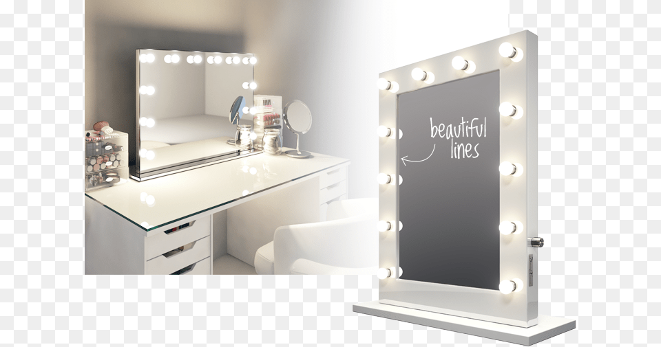 Stunning Design Miroir Hollywoodien, Dressing Room, Indoors, Room, Blackboard Png