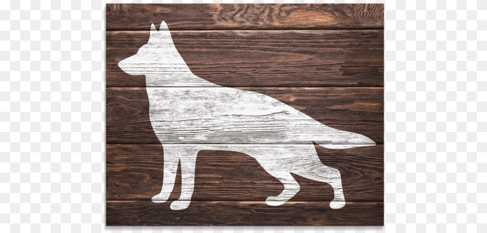 Stunning German Shepherd Paint On Wood Pattern Printed Sanders Book, Floor, Flooring, Hardwood, Indoors Png