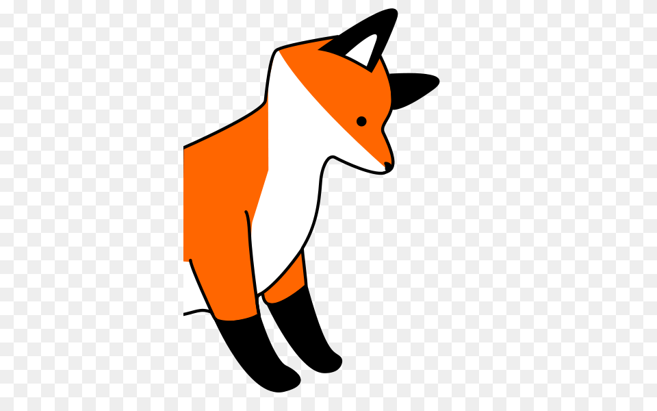 Stupid Fox Clipart Medium Size Comics Fox Clip, Animal, Mammal, Wildlife, Canine Free Png