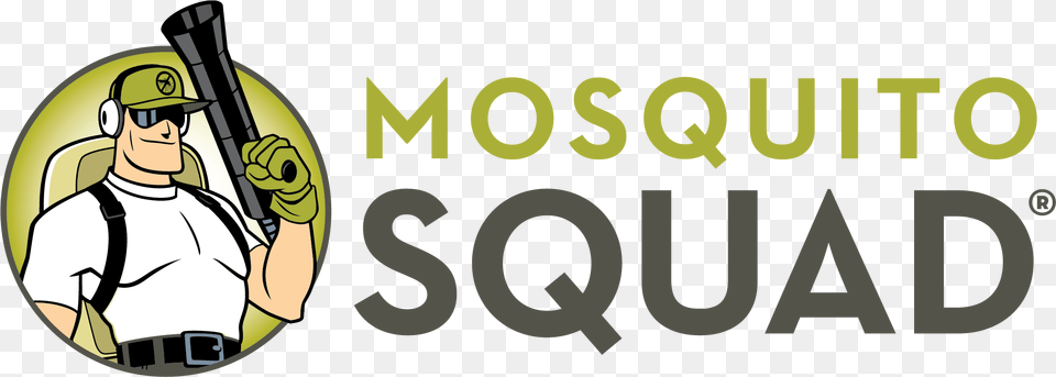 Stupid Logo Mosquito Squad Logo, People, Person, Photography, Rifle Free Png