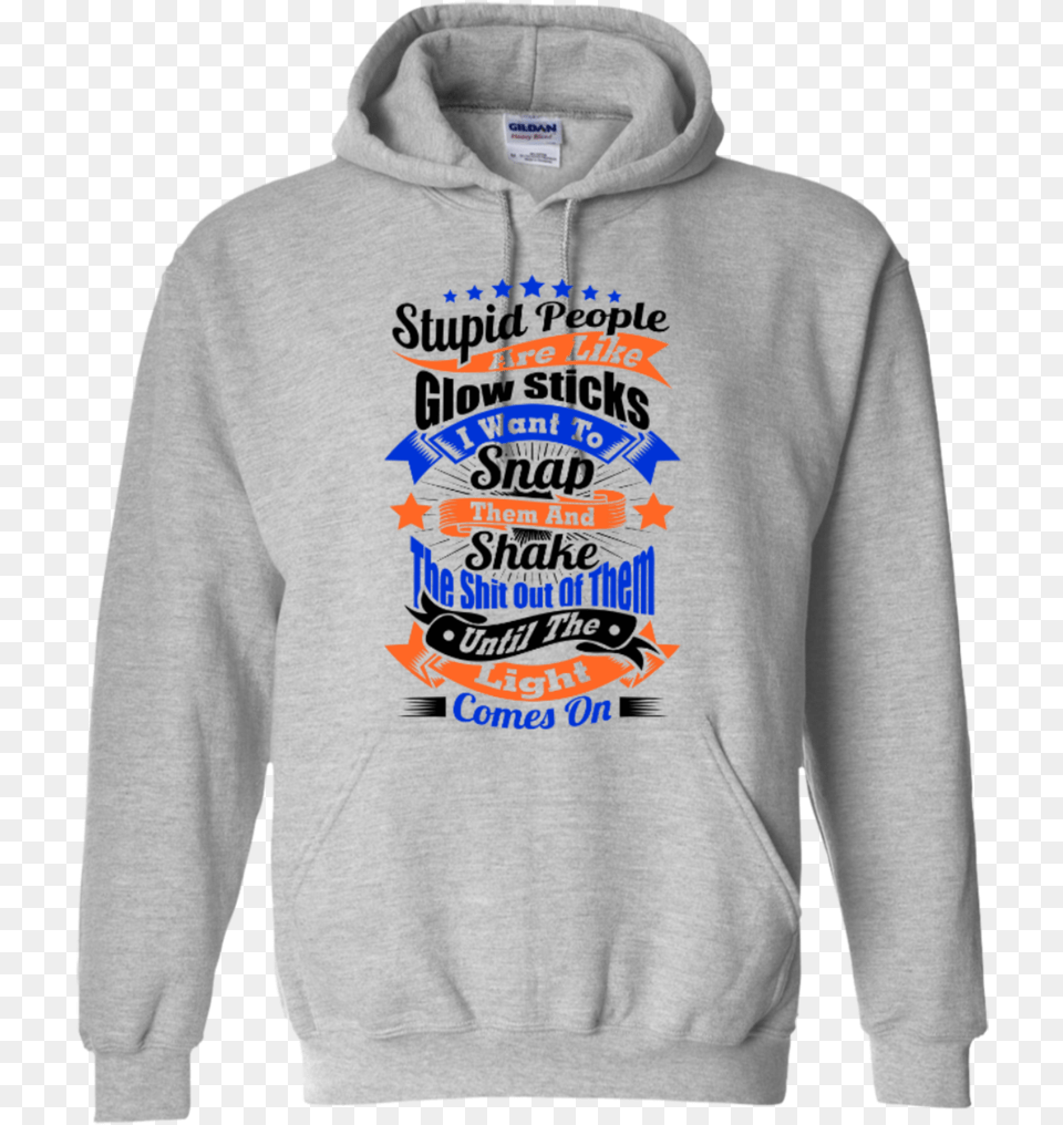 Stupid People Are Like Glow Sticks Hoodies Pikachu And Stitch, Clothing, Hoodie, Knitwear, Sweater Png