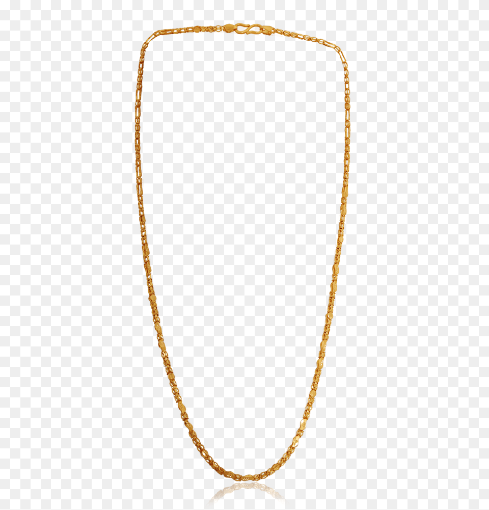 Sturdy Interlinked Gold Chain Necklace, Accessories, Jewelry Free Png Download