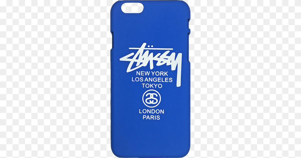 Stussy Royal Blue White Quotclassic Logoquot Hard Plastic Stussy Case On Iphone, Electronics, Mobile Phone, Phone Free Png
