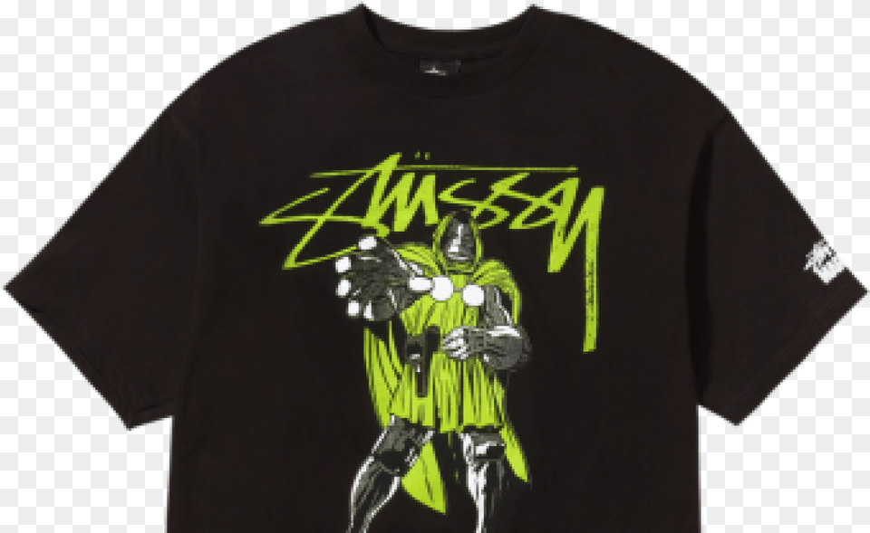 Stussy Stussy X Marvel, Clothing, T-shirt, Person, Shirt Free Png Download