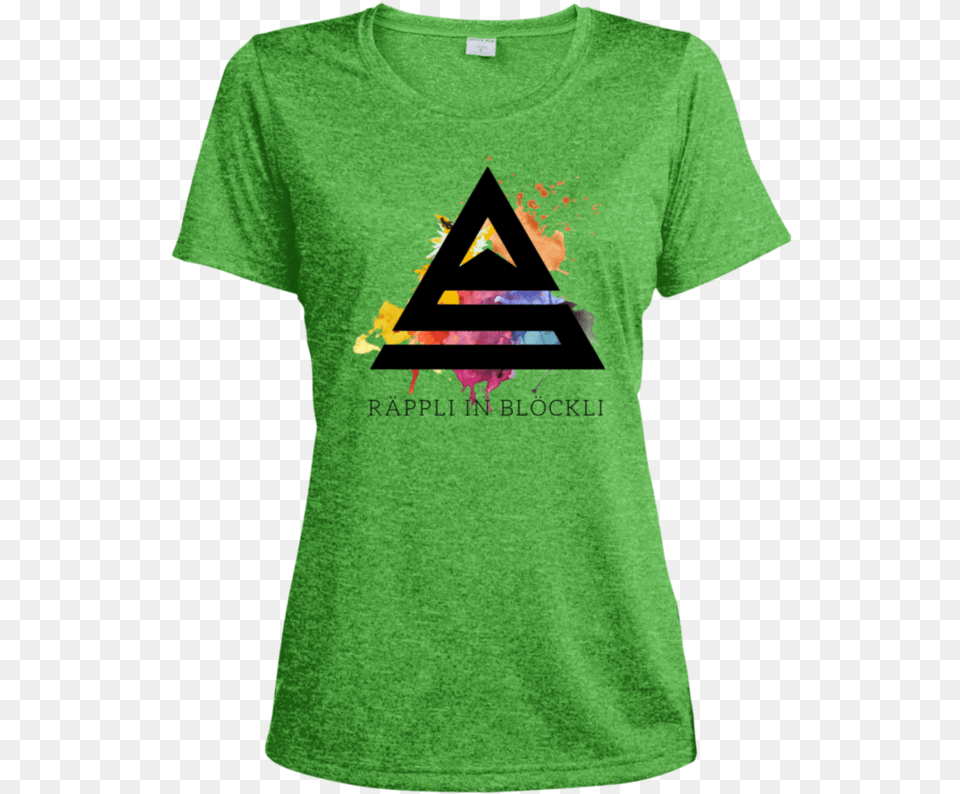Stutz Color Splash T Shirt, Clothing, T-shirt, Triangle Free Png Download