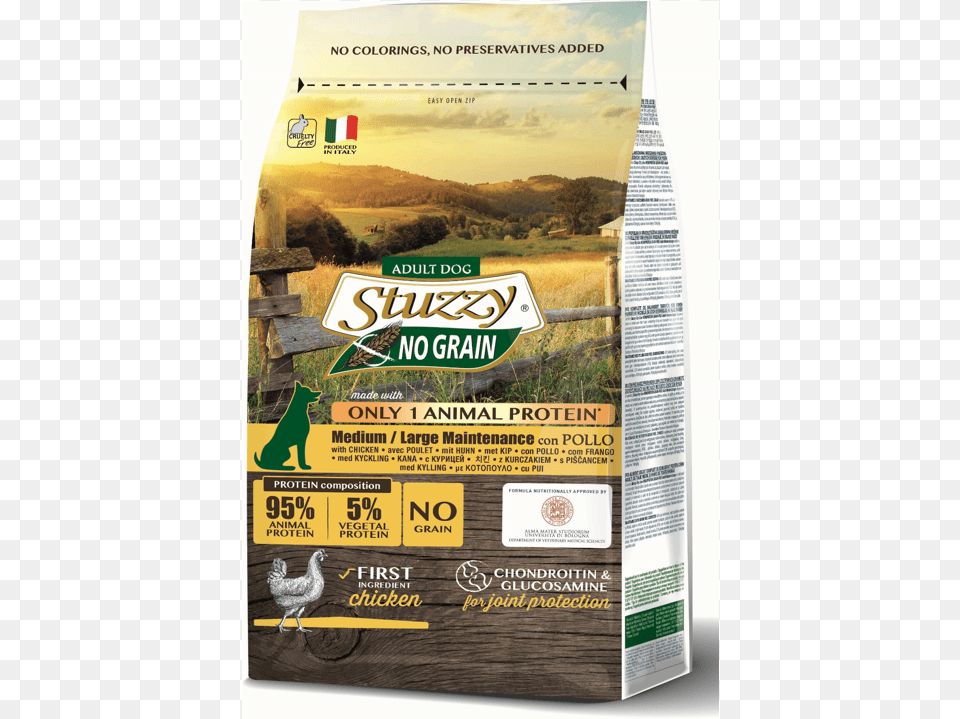 Stuzzy No Grain, Advertisement, Poster, Poultry, Fowl Png Image