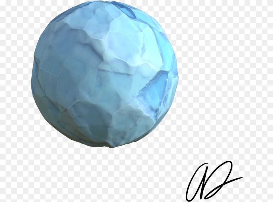 Styalized Ice Texture V6 03 Sphere, Accessories, Jewelry, Diamond, Gemstone Free Png