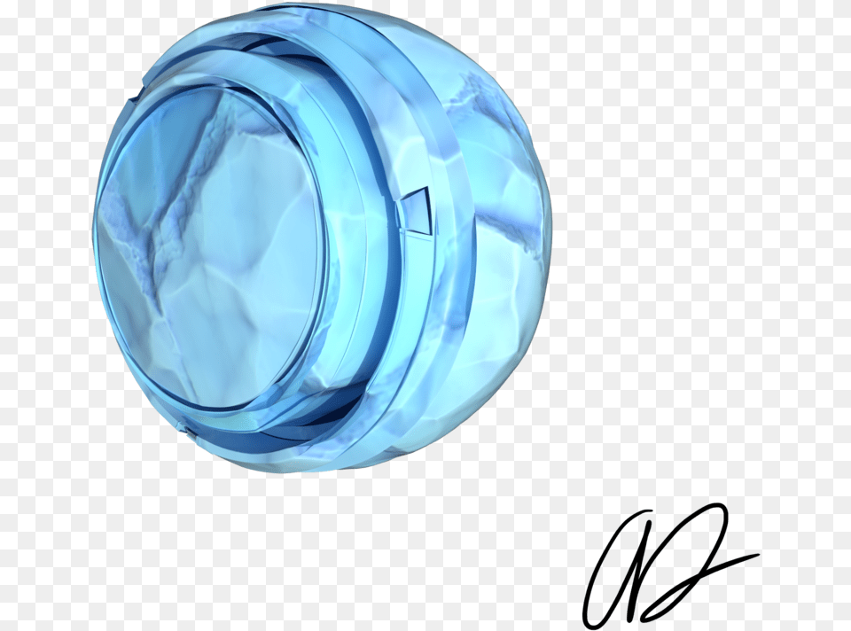 Styalized Ice Texture V6, Bottle, Jar, Plate, Sphere Free Png Download