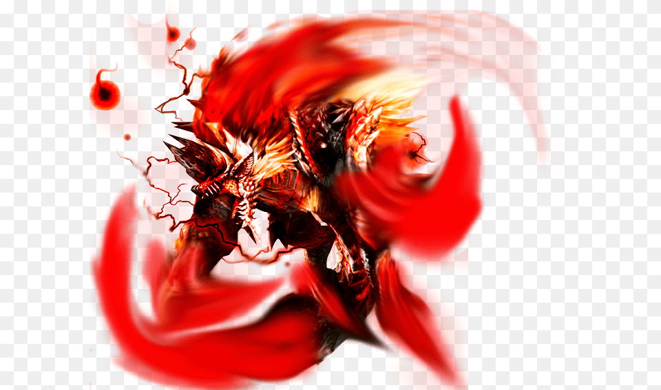 Stygian Zinogre Fire Monster Monster Hunter, Dragon, Person, Art, Graphics Png Image
