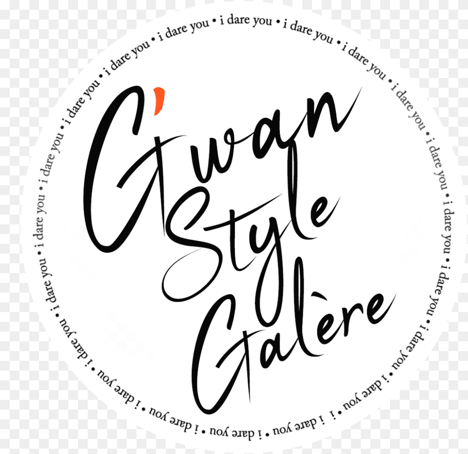 Style Galre Circle, Calligraphy, Handwriting, Text, Disk Free Transparent Png