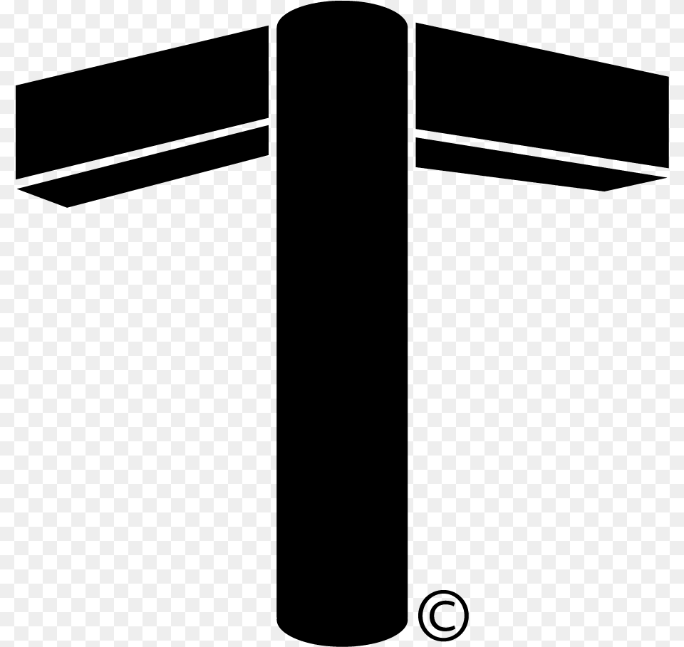 Style Guide General Concrete Black Hj3 Style Cross, Gray Png Image