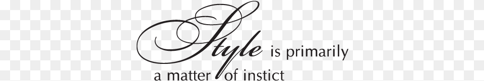 Style Is Primarily A Matter Of Instinct, Handwriting, Text, Blackboard Free Png