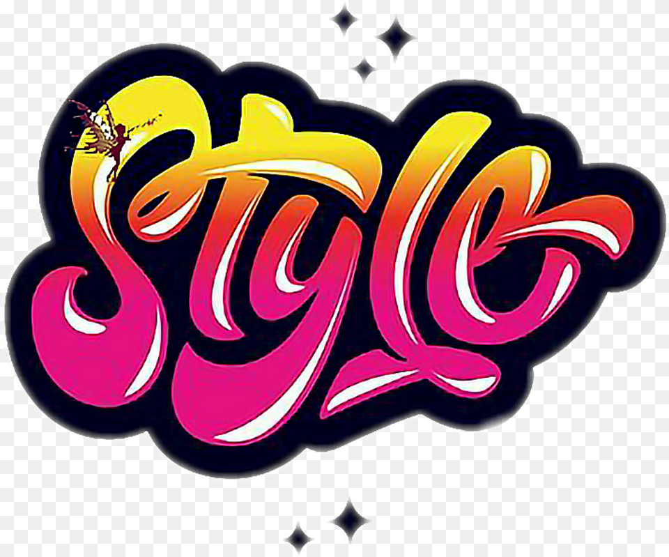 Style Sticker Styles Logo, Art, Purple, Text, Car Free Png Download