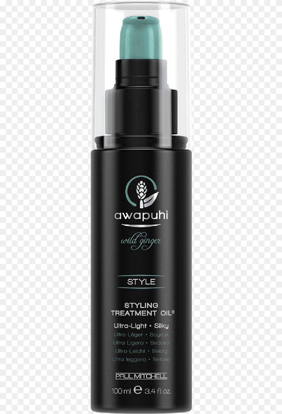 Styling Treatment Oil Paul Mitchell Awapuhi Treatment Oil, Cosmetics, Bottle, Perfume Png Image