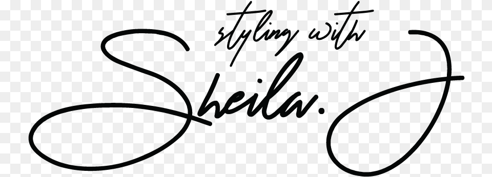 Styling With Sheila J Calligraphy, Handwriting, Text, Blackboard Free Png