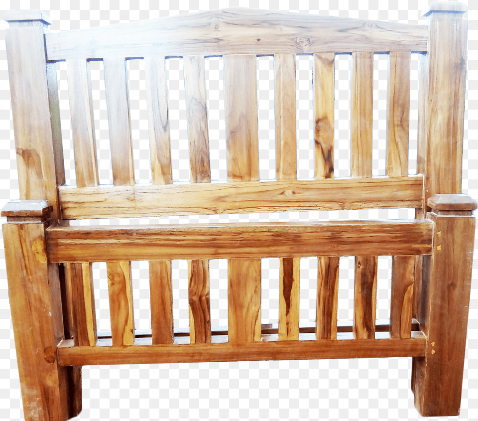Stylish Wooden Cot Bench, Furniture, Crib, Infant Bed, Wood Free Png
