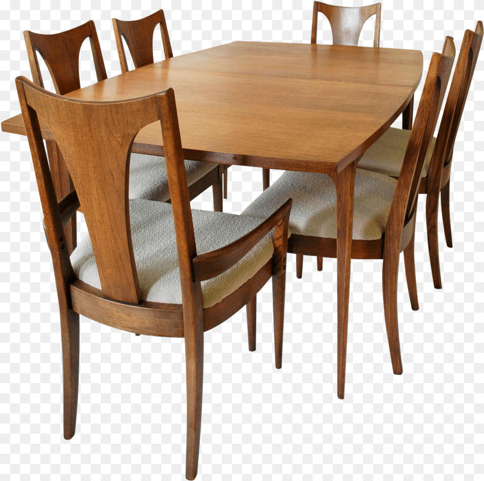 Stylish Wooden Dining Table, Architecture, Room, Indoors, Furniture Png Image