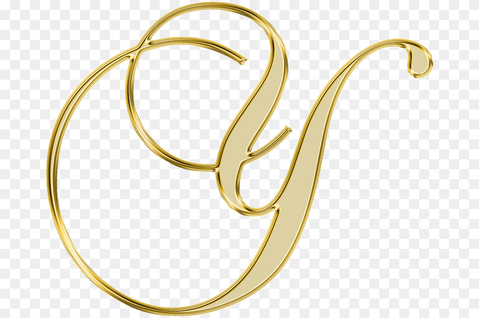 Stylish Y Alphabet Letter Y Background, Gold, Accessories, Earring, Jewelry Free Transparent Png