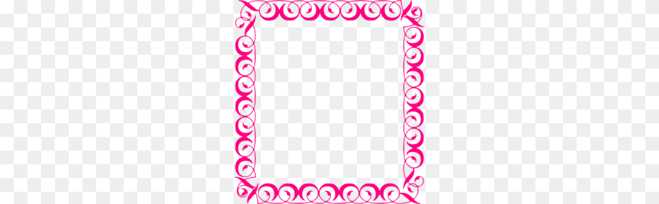 Stylishpinkborder Clip Art Free Transparent Png