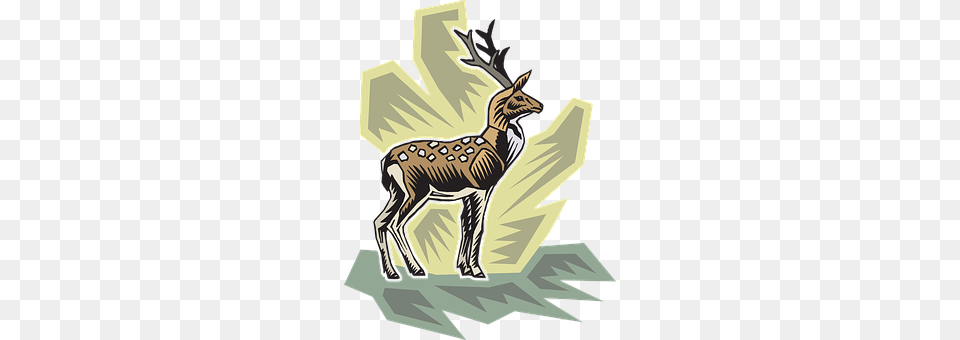 Stylized Animal, Deer, Mammal, Wildlife Png