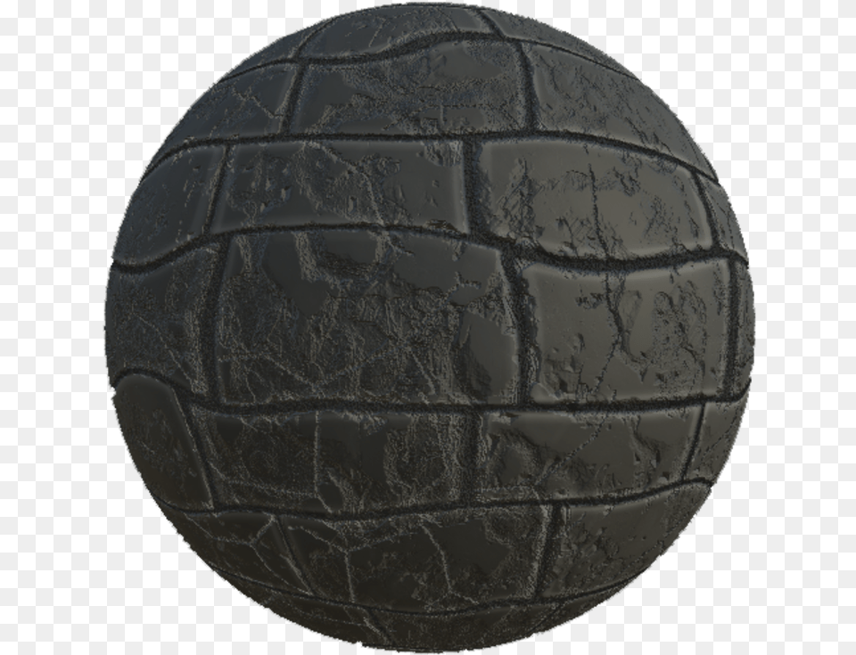 Stylized Brick Sphere, Ball, Football, Soccer, Soccer Ball Png Image