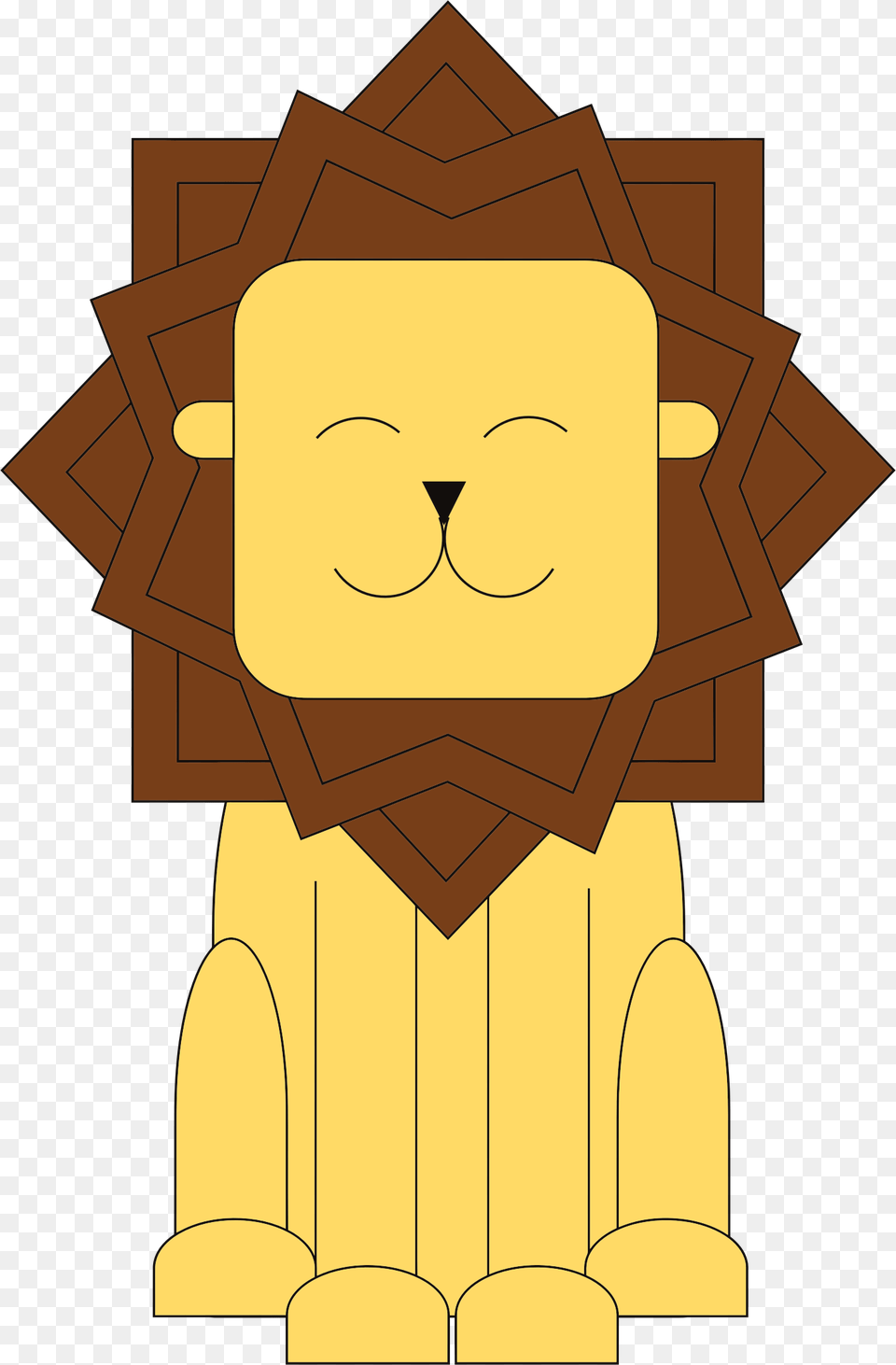 Stylized Cartoon Lion Clip Arts Binatang Clipart, Cross, Symbol, Face, Head Free Png