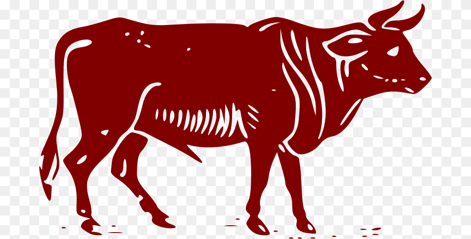 Stylized Cow Clipart Barnyard, Animal, Bull, Mammal, Cattle Free Png