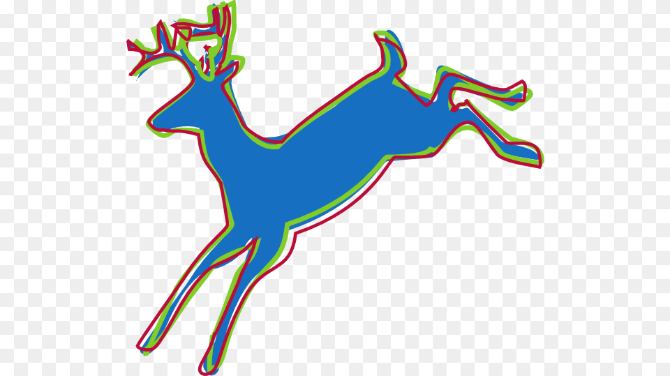 Stylized Deer Silhouette Clip Art, Animal, Mammal, Wildlife, Elk Free Png Download