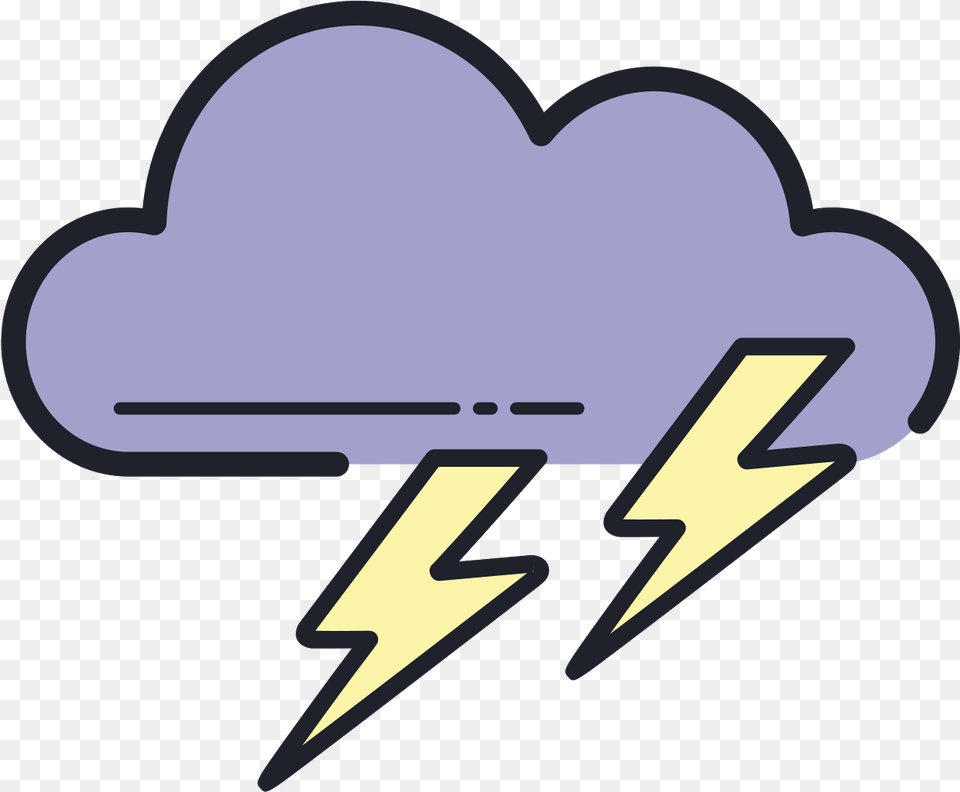 Stylized Depiction Of A Storm Cloud Portable Network Graphics, Logo, Weapon, Text Free Png Download