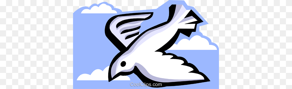 Stylized Dove Royalty Vector Clip Art Illustration, Animal, Fish, Sea Life, Shark Free Transparent Png