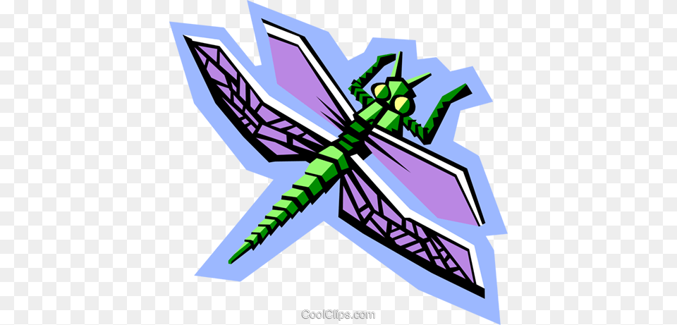 Stylized Dragonfly Royalty Vector Clip Art Illustration, Animal, Insect, Invertebrate Free Transparent Png