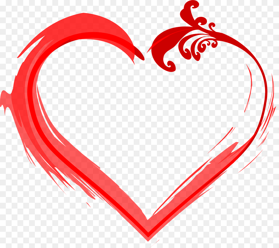 Stylized Heart Clipart Free Png Download