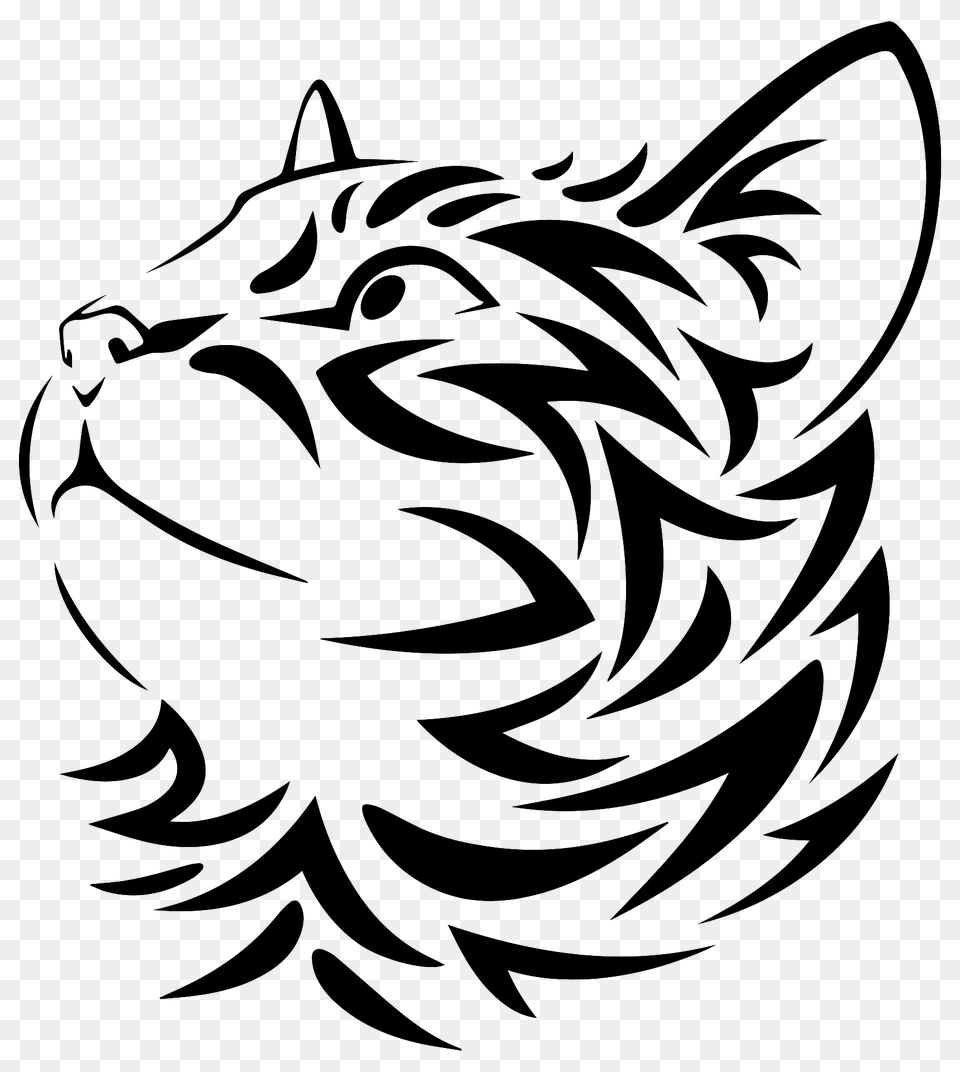 Stylized Kitten Face Clipart, Animal, Fish, Sea Life, Shark Free Transparent Png