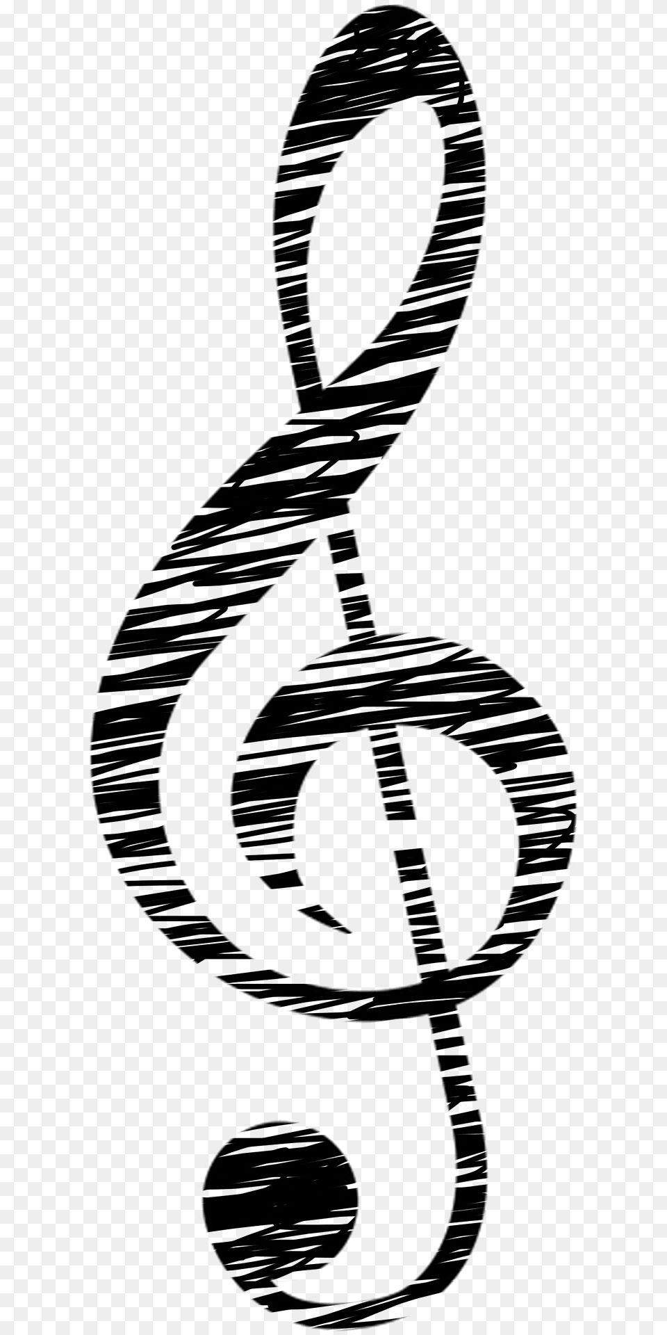 Stylized Treble Clef Clipart, Alphabet, Ampersand, Symbol, Text Free Transparent Png