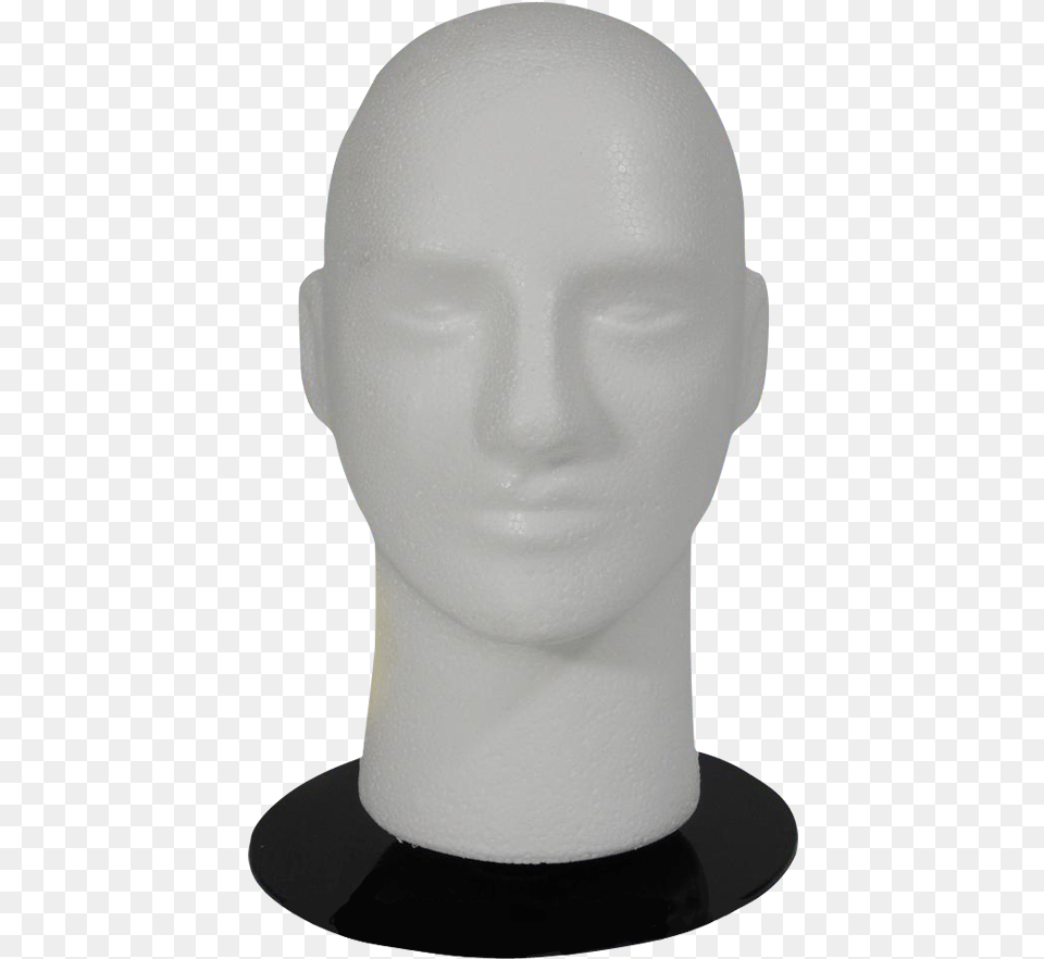 Styrofoam Head Download Male Mannequin Head, Person, Face Free Transparent Png