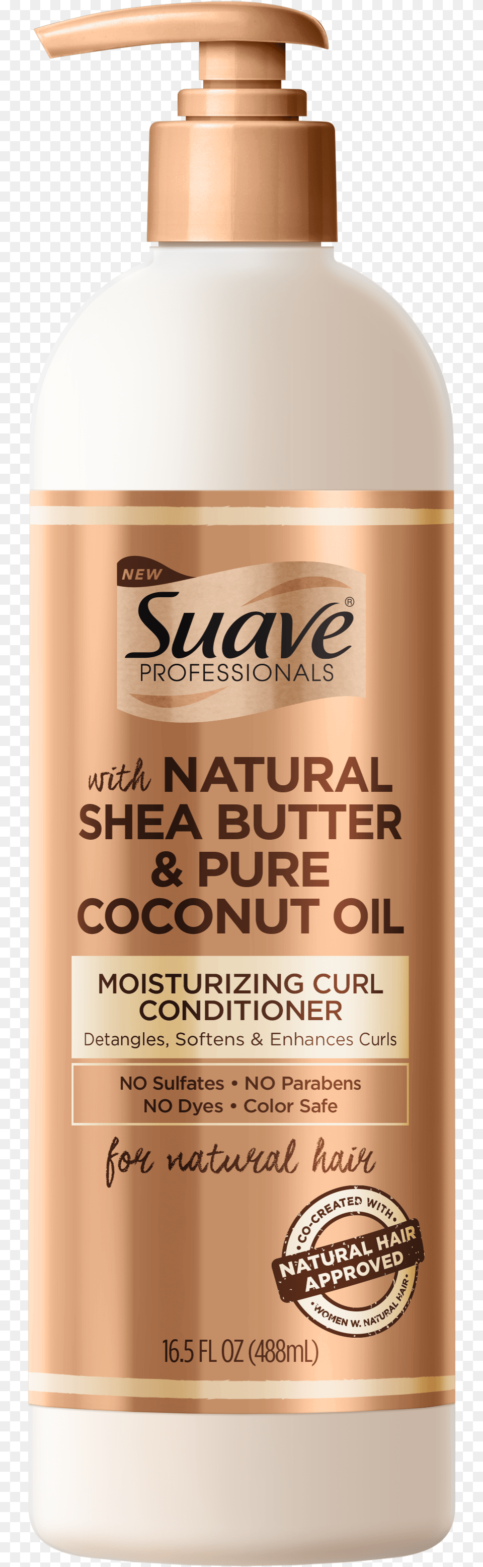 Suave Professionals For Natural Hair, Bottle, Lotion, Shaker, Cosmetics Png