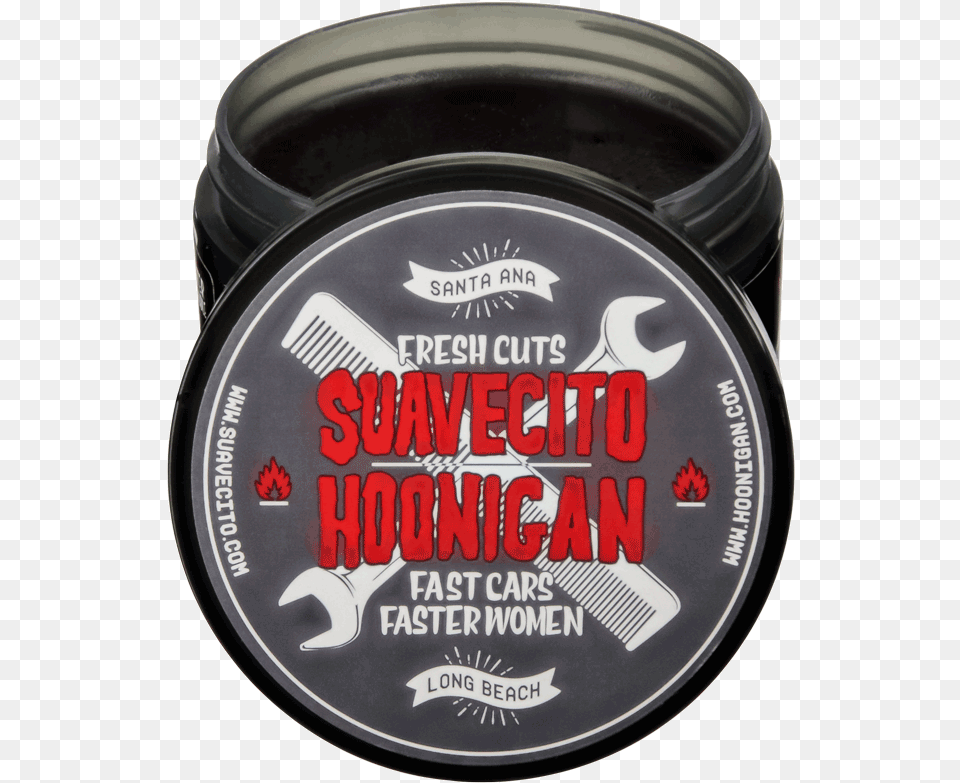 Suavecito X Hoonigan Original Hold Pomade Pomade, Can, Tin, Bottle Free Transparent Png