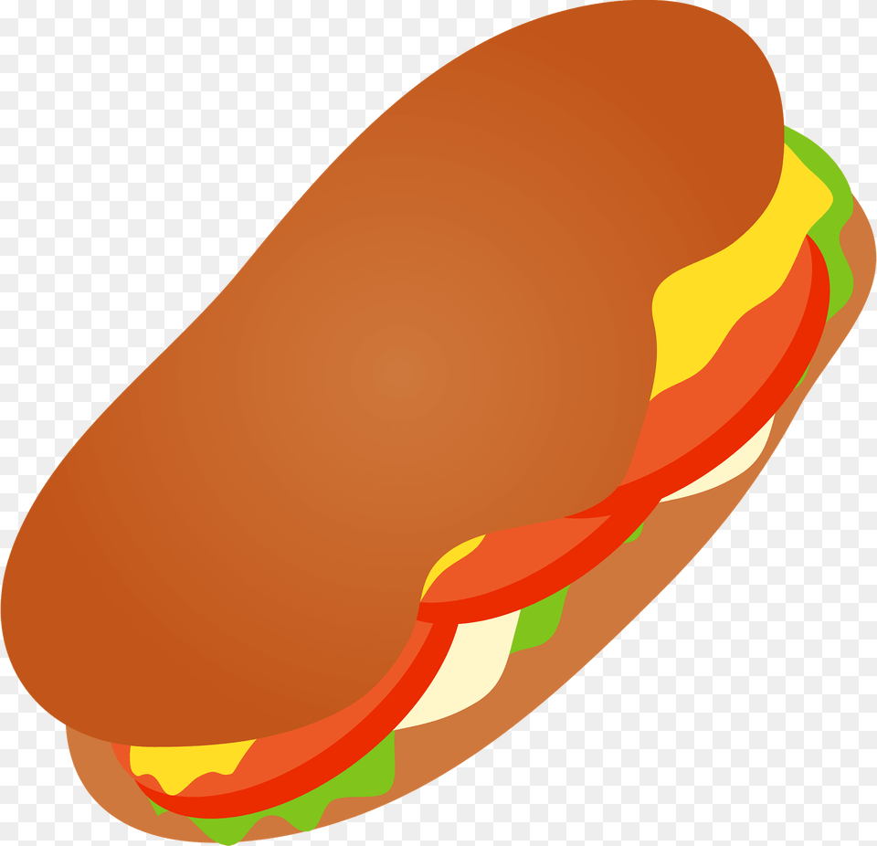 Sub Sandwich Clipart, Food, Hot Dog Png