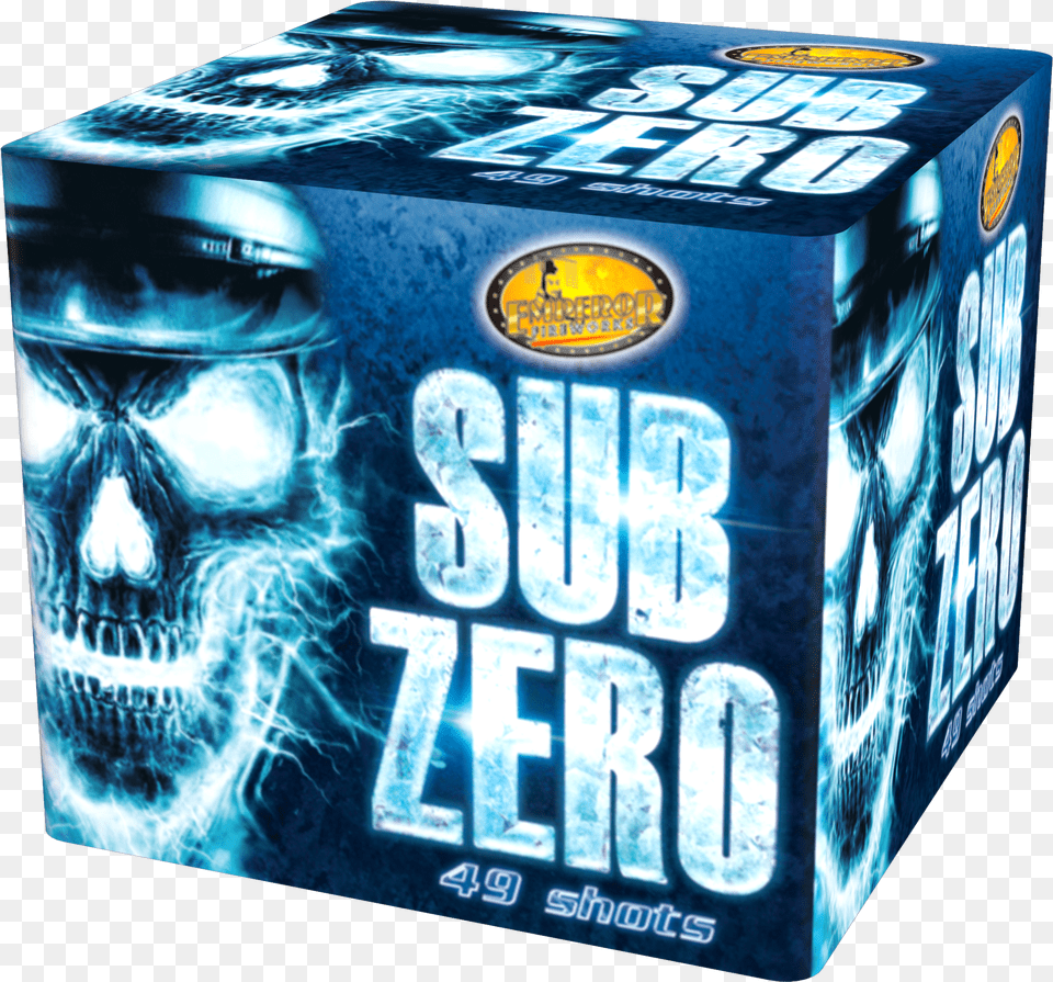 Sub Zero 49 Shot Sub Zero Firework, Gold, Disk Free Png