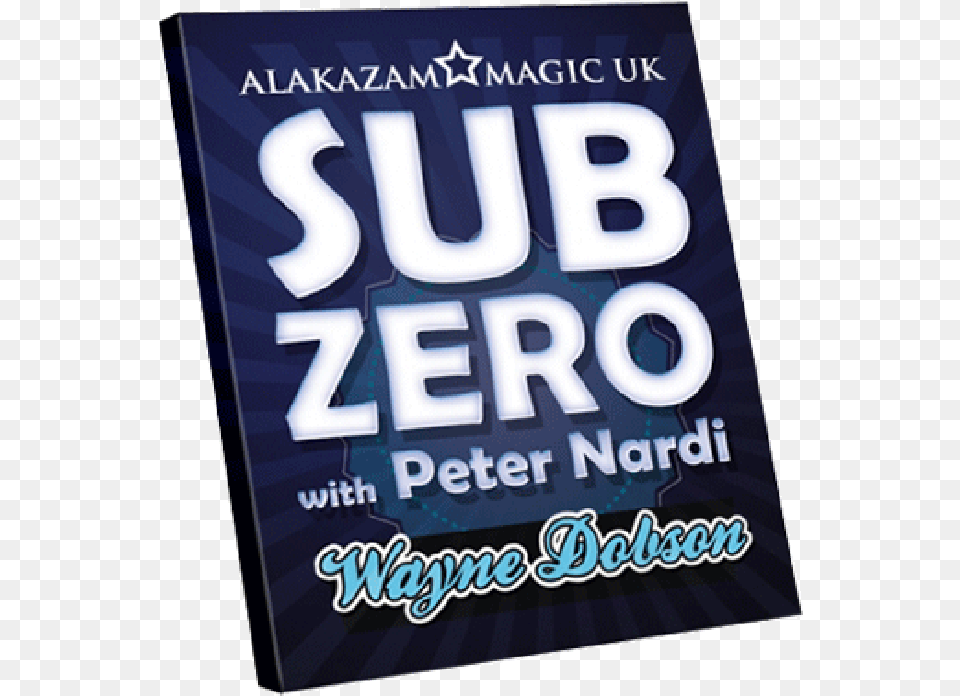 Sub Zero By Wayne Dobson With Peter Nardi Electric Blue, Advertisement, Book, Poster, Publication Free Png Download