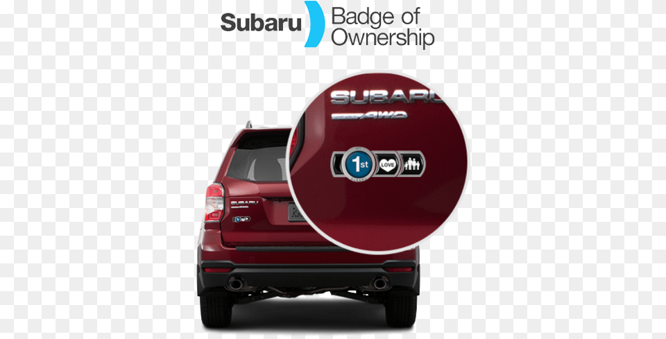 Subaru Badge Of Ownership Tire Cover, Vehicle, License Plate, Transportation, Car Free Png