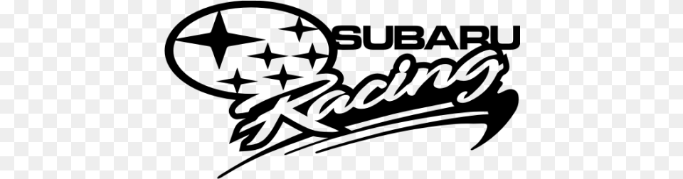 Subaru Racing Logo Stickers Peugeot Racing, Gray Free Png