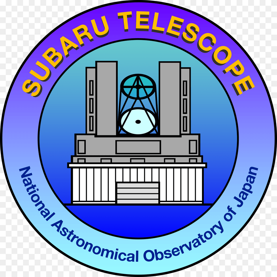 Subaru Telescope Official Logo Subaru Telescope Hilo Base Facility, Architecture, Building, Factory Png