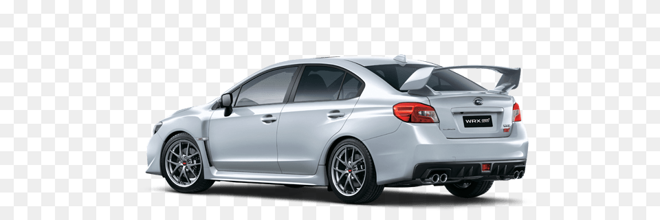 Subaru Wrx White, Car, Vehicle, Sedan, Transportation Free Png