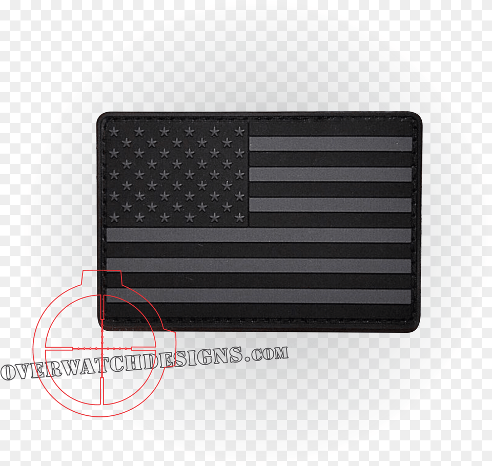 Subdued American Flag Patch Grille, Accessories, Plate, Wallet Free Png