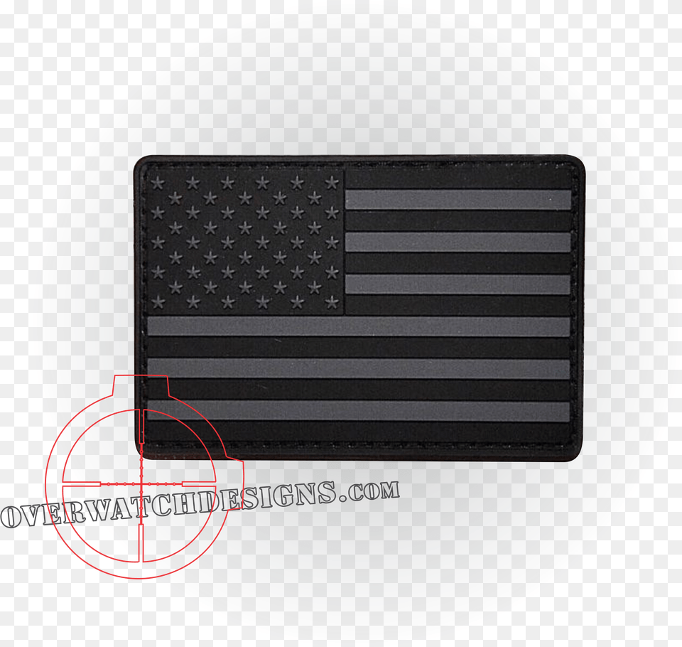 Subdued American Flag Patch Grille, Accessories, Plate, Wallet Png Image