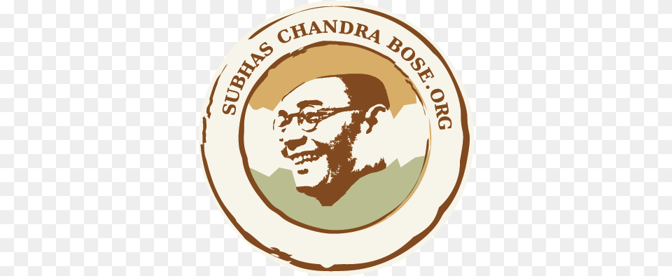 Subhas Chandra Bose Netaji Subhash Chandra Bose Logo, Face, Head, Person, Adult Png Image